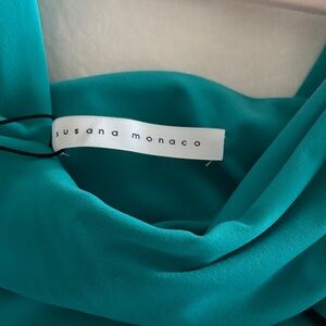 Susana Monaco Vibrant Teal Dress